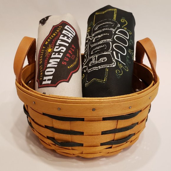 Longaberger Other - 2001 Longaberger Button Basket w Protector